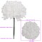 Elegant White Carnations - Ideal for DIY Weddings, Centerpieces, Home Decor; Lifelike Faux Flowers with Stems, Stunning Floral Arrangements, Floral Home by Artificial Flowers